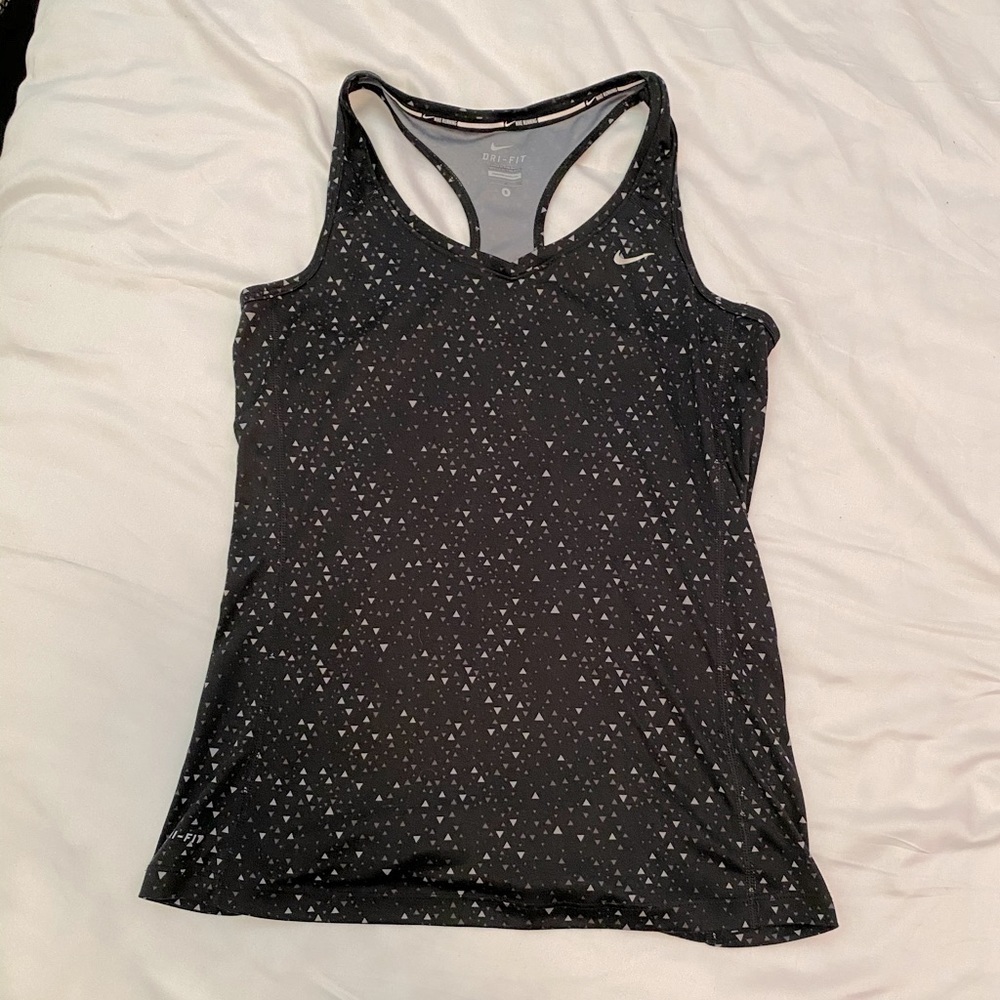 Nike Dri-Fit Running Top, Black